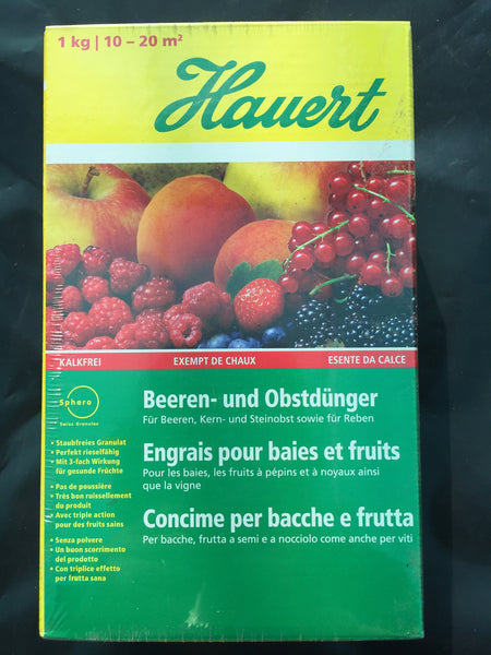 Hauert - Engrais pour baies et fruits 1kg